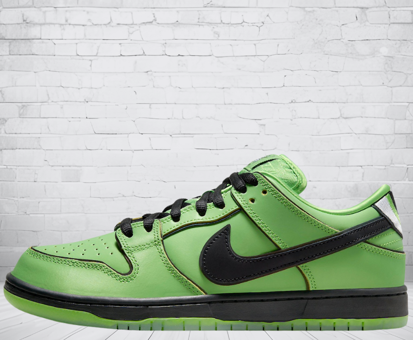 Nike Dunk Low SB "MOLLY The Powerpuff Girls Buttercup"