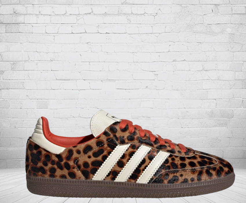 Adidas Samba "Red Leopard"