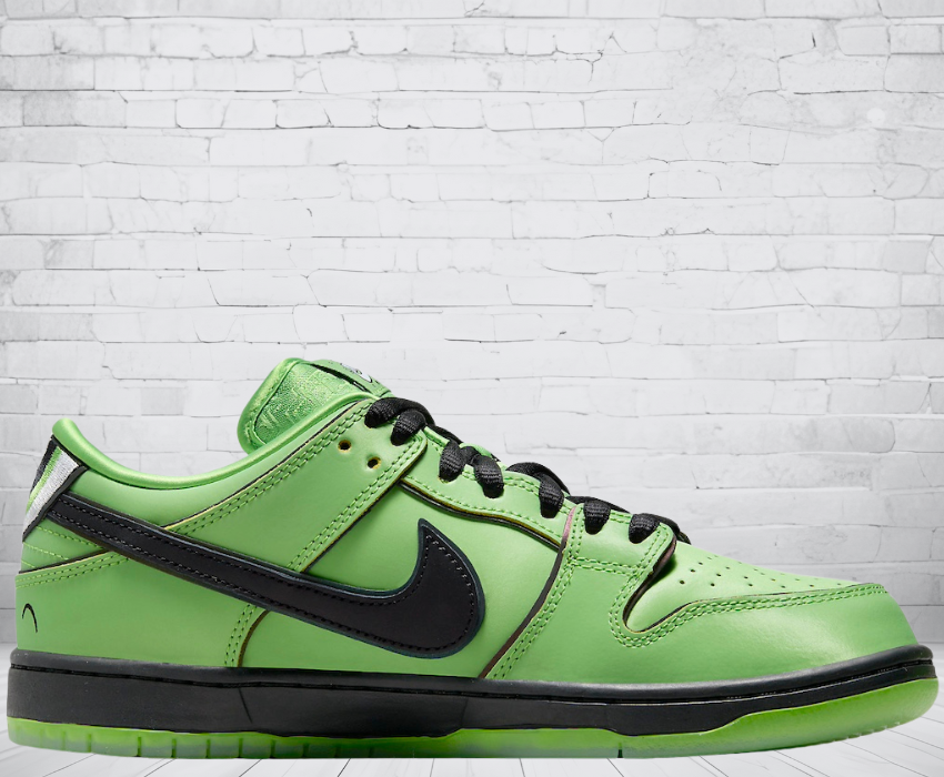 Nike Dunk Low SB "MOLLY The Powerpuff Girls Buttercup"