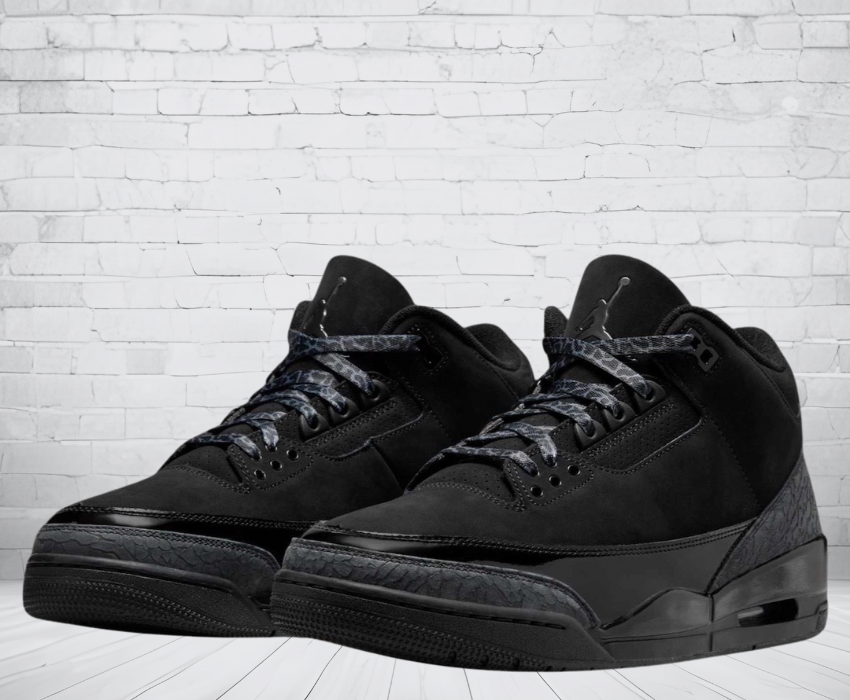 Jordan 3 Black Cat 2025 Ticino Svizzera