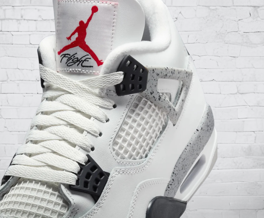 Jordan 4 "White Cement" 2025