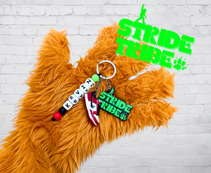 StrideTribeSneakers "Nike Dunk Low" Keychain Personalized