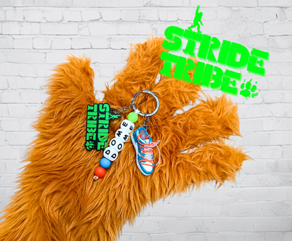 StrideTribeSneakers "Nike Dunk Low" Keychain Personalized