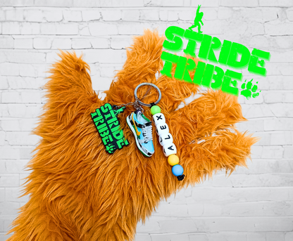 StrideTribeSneakers "Nike Dunk Low" Keychain Personalized