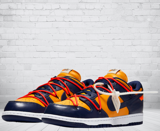 Nike Dunk Low "Off-White Michigan University Gold"