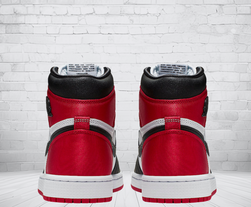 Jordan 1 High "Satin Black Toe"