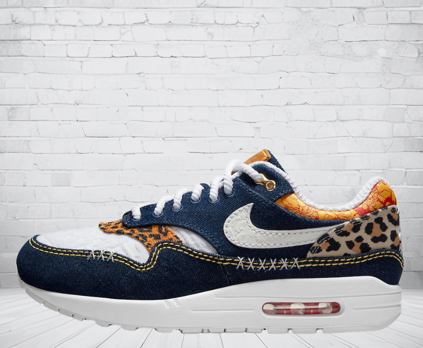 Nike Air Max 1 Premium Denim Leopard Ticino Svizzera