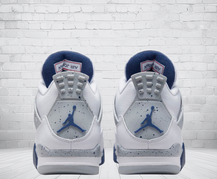 Jordan 4 "White Midnight Navy"