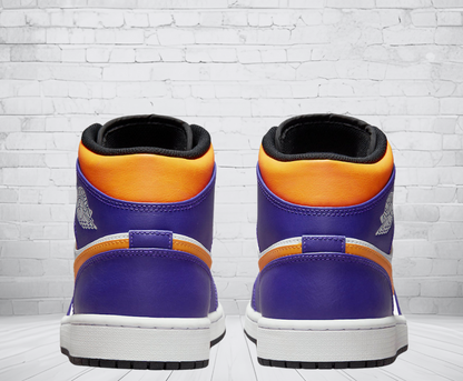 Jordan 1 Mid "Lakers"