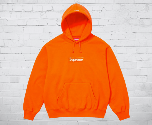 Supreme Hoodie "Box Logo 2024 Orange"