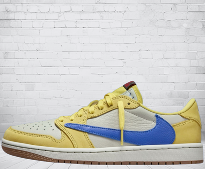 Jordan 1 Low "Canary Travis Scott"