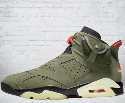 Jordan 6 "Olive Cactus Jack Travis Scott"