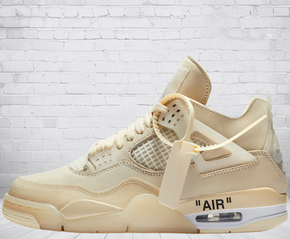 Jordan 4 "Off-White Sail (W)"