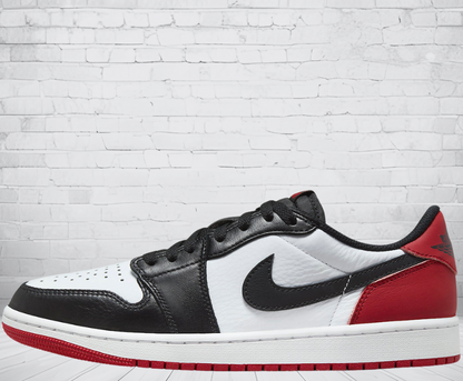 Jordan 1 Low "Black Toe"