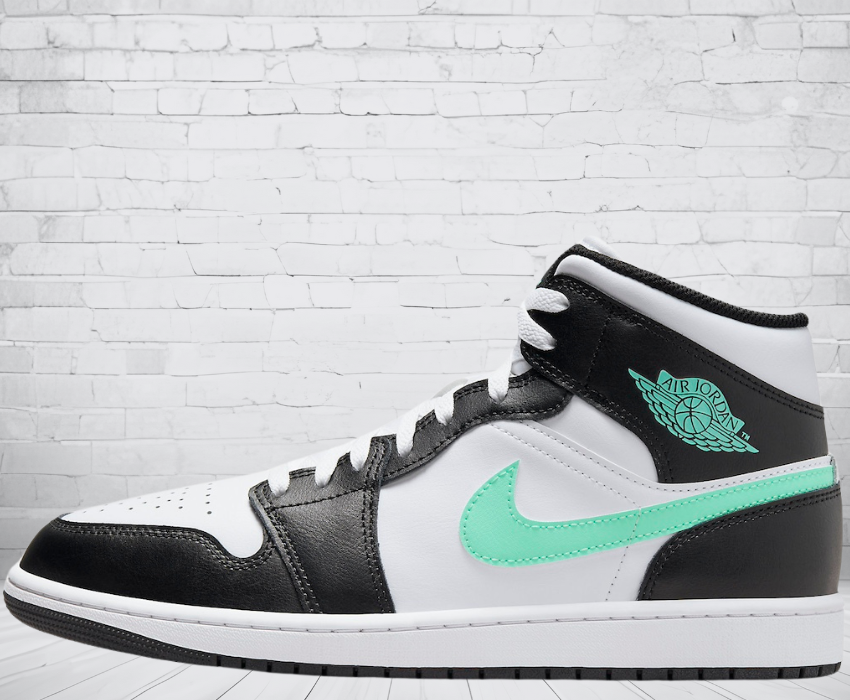 Jordan 1 Mid "Green Glow"