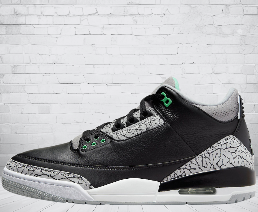 Jordan 3 "Green Glow"