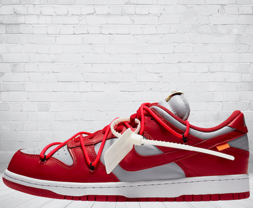 Nike Dunk Low "Off-White University Red"