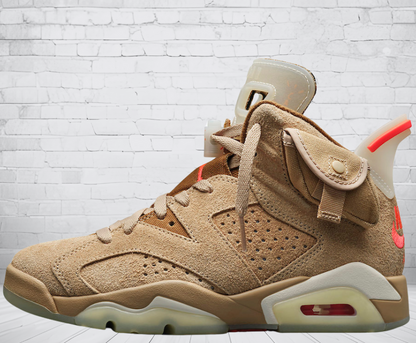 Jordan 6 "British Khaki Travis Scott"