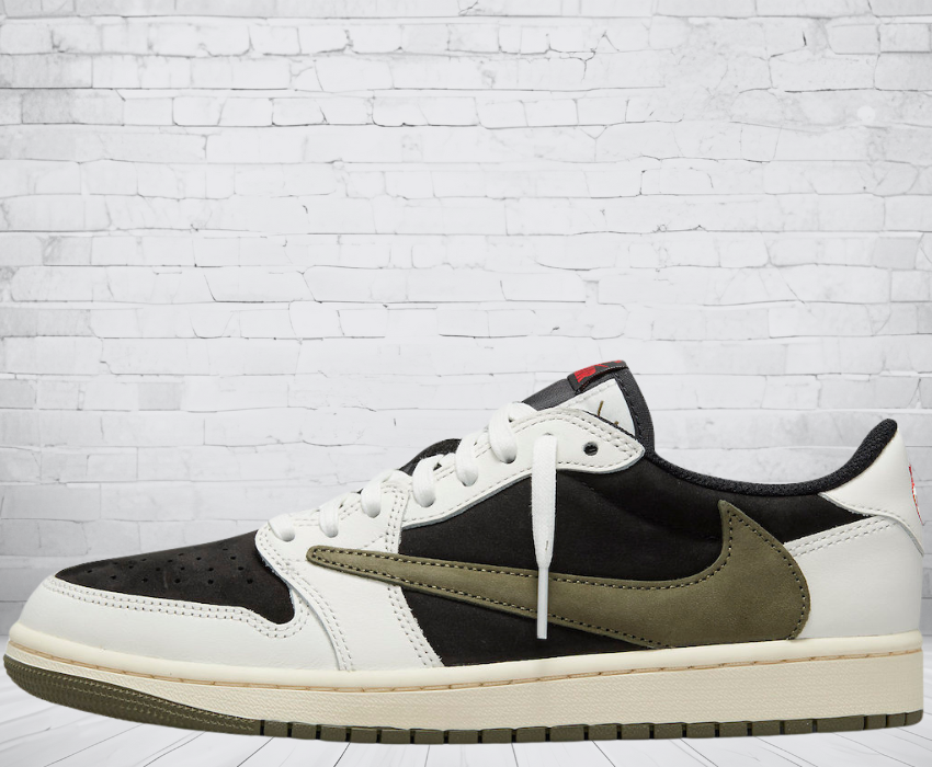 Jordan 1 Low "Olive Travis Scott (W)"