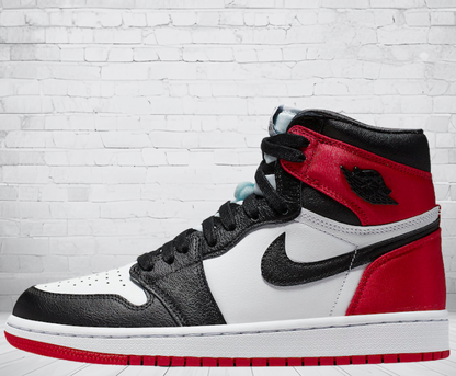 Jordan 1 High "Satin Black Toe"