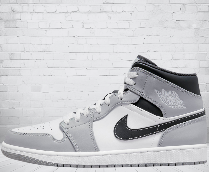 Jordan 1 Mid "Light Smoke Grey Anthracite"