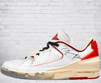 Jordan 2 "Off-White White Red"