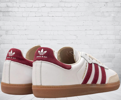 Adidas Samba OG "White Burgundy Gum"