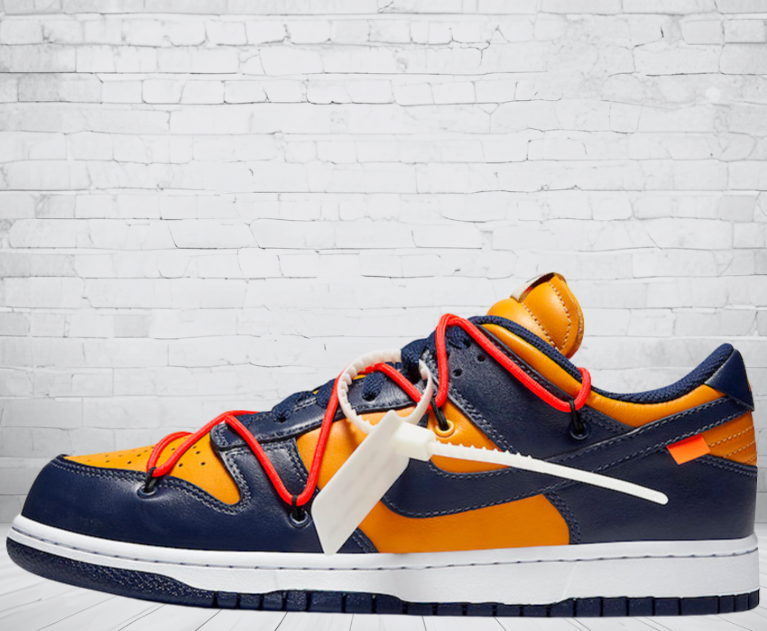 Nike Dunk Low "Off-White Michigan University Gold"