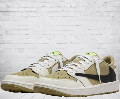 Jordan 1 Low "Golf Olive Travis Scott"