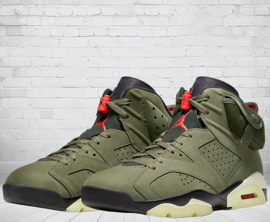 Jordan 6 "Olive Cactus Jack Travis Scott"