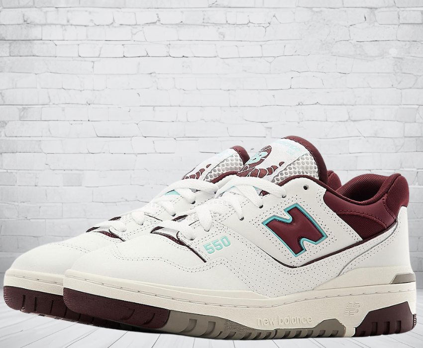 New Balance 550 "Burgundy Cyan"