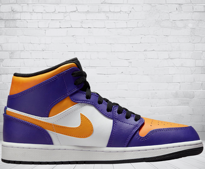 Jordan 1 Mid "Lakers"