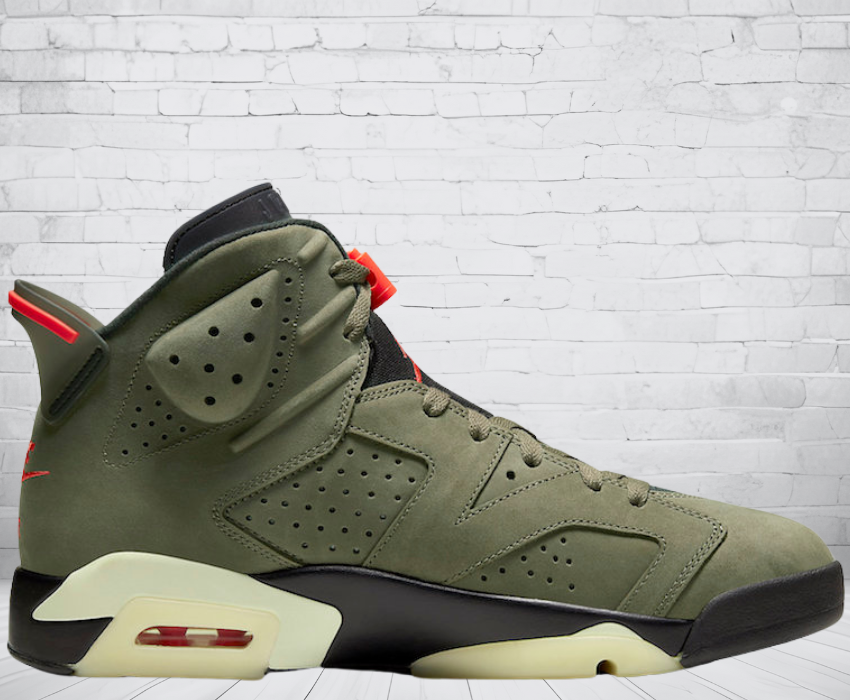 Jordan 6 "Olive Cactus Jack Travis Scott"