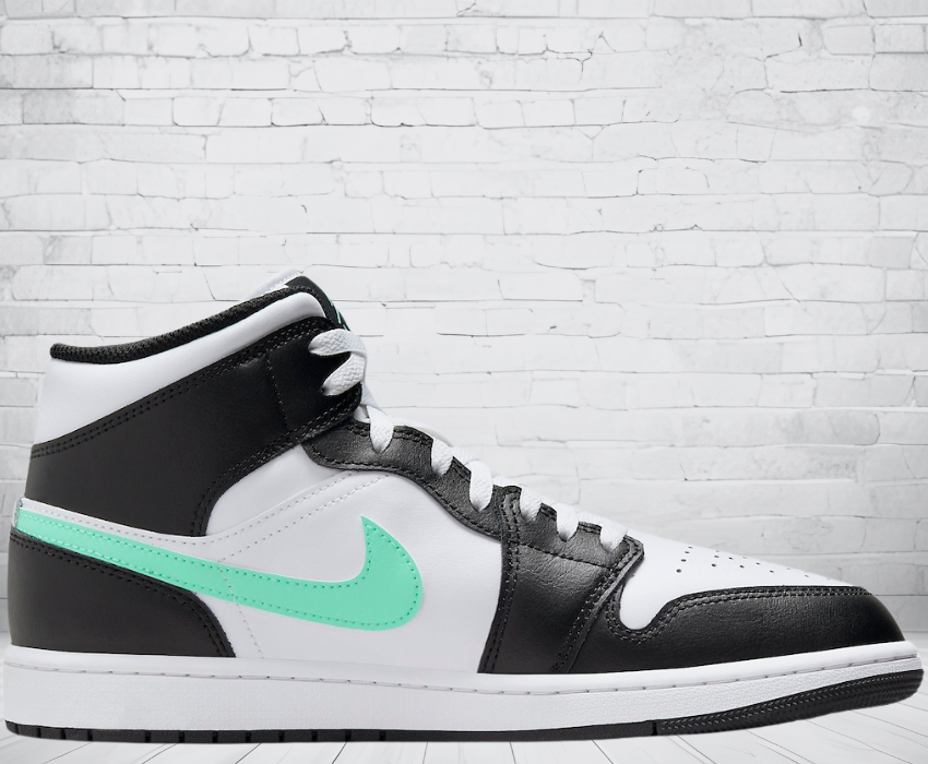 Jordan 1 Mid "Green Glow"