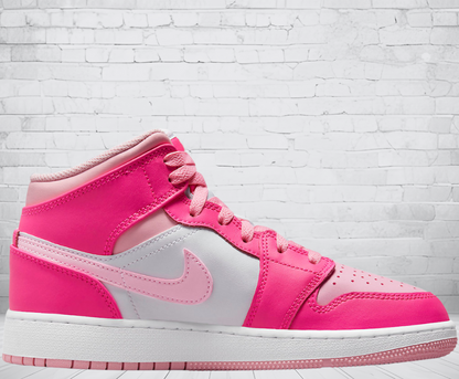 Jordan 1 Mid "Fierce Pink"