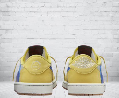 Jordan 1 Low "Canary Travis Scott"