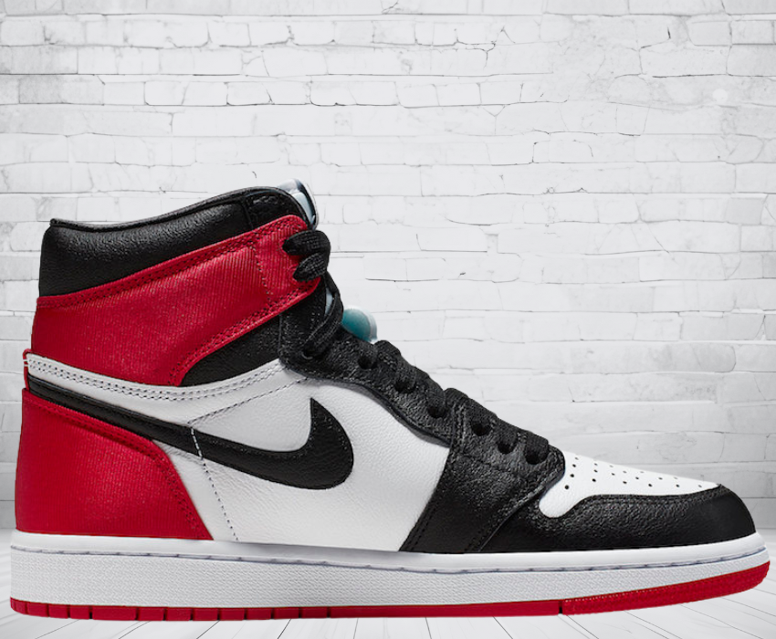 Jordan 1 High "Satin Black Toe"