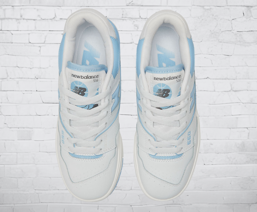 New Balance 550 "UNC White Dusk Blue"