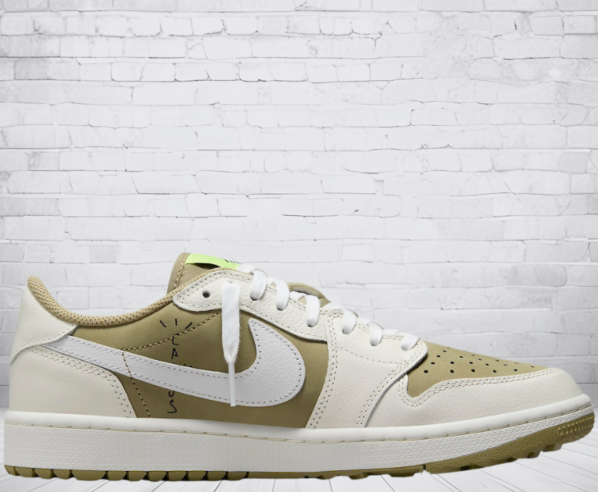 Jordan 1 Low "Golf Olive Travis Scott"