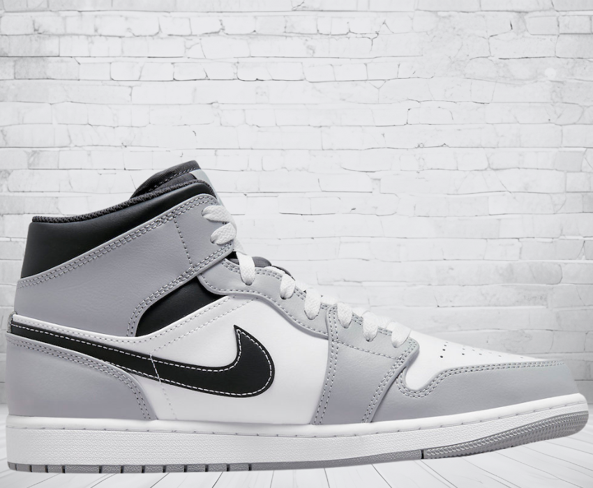 Jordan 1 Mid "Light Smoke Grey Anthracite"