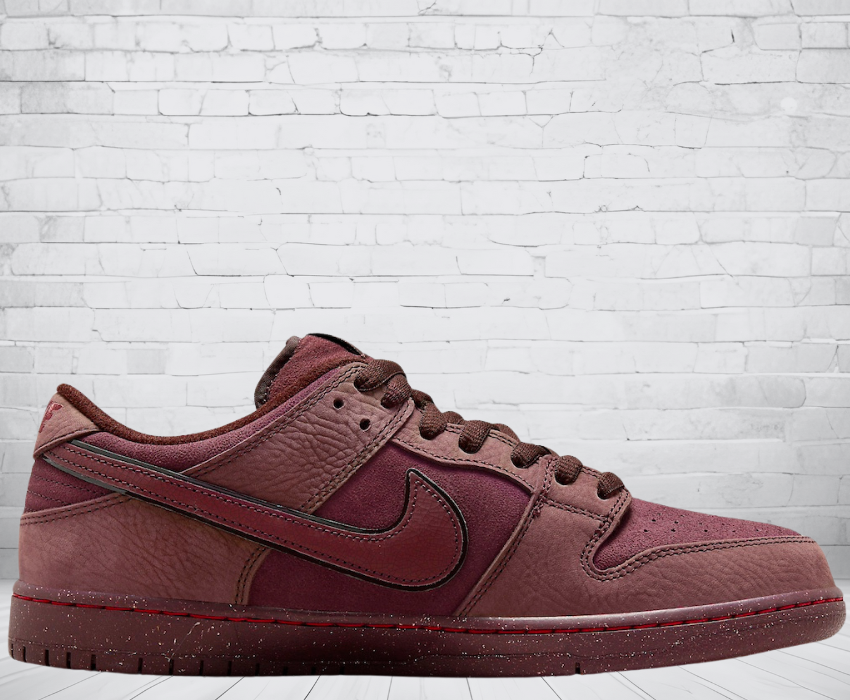 Nike Dunk Low SB "City Of Love Burgundy Crush"