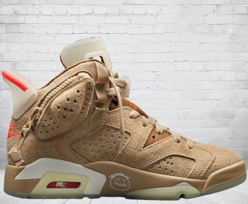 Jordan 6 "British Khaki Travis Scott"