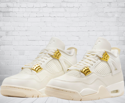 Jordan 4 "Metallic Gold (W)"