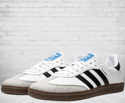 Adidas Samba OG "Cloud White Core Black"