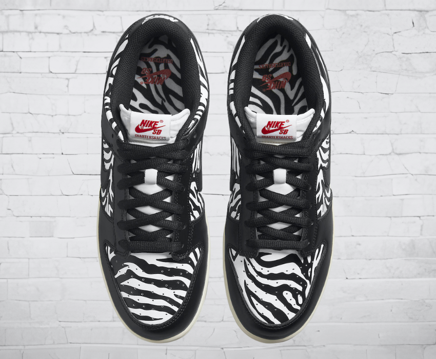 Nike Dunk Low SB "Quartersnack Zebra"