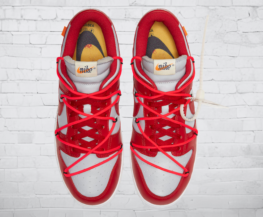 Nike Dunk Low "Off-White University Red"