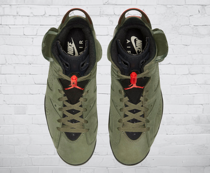 Jordan 6 "Olive Cactus Jack Travis Scott"