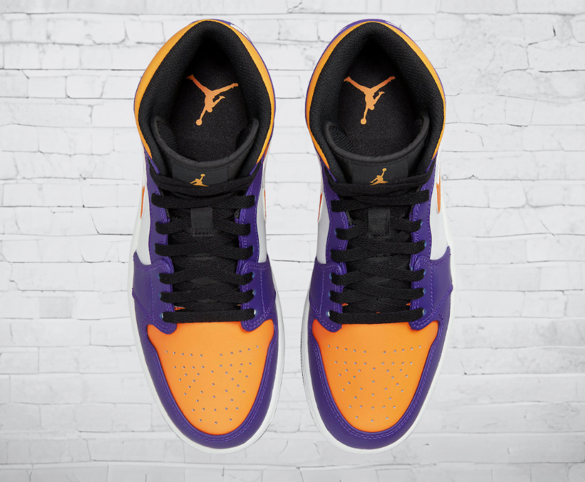 Jordan 1 Mid "Lakers"