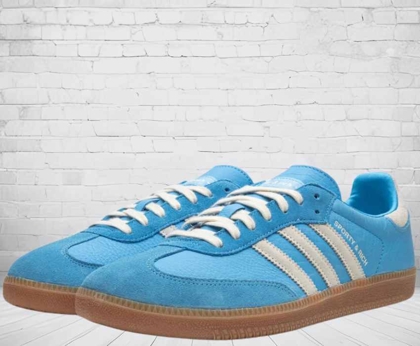 Adidas Samba OG "Sporty & Rich Blue Rush"