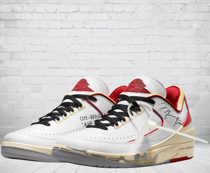 Jordan 2 "Off-White White Red"